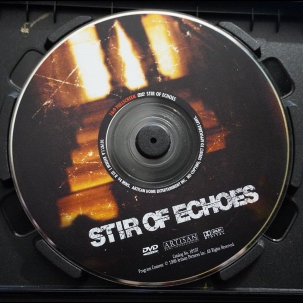 Stir of Echoes DVD in Blockbuster Video Case